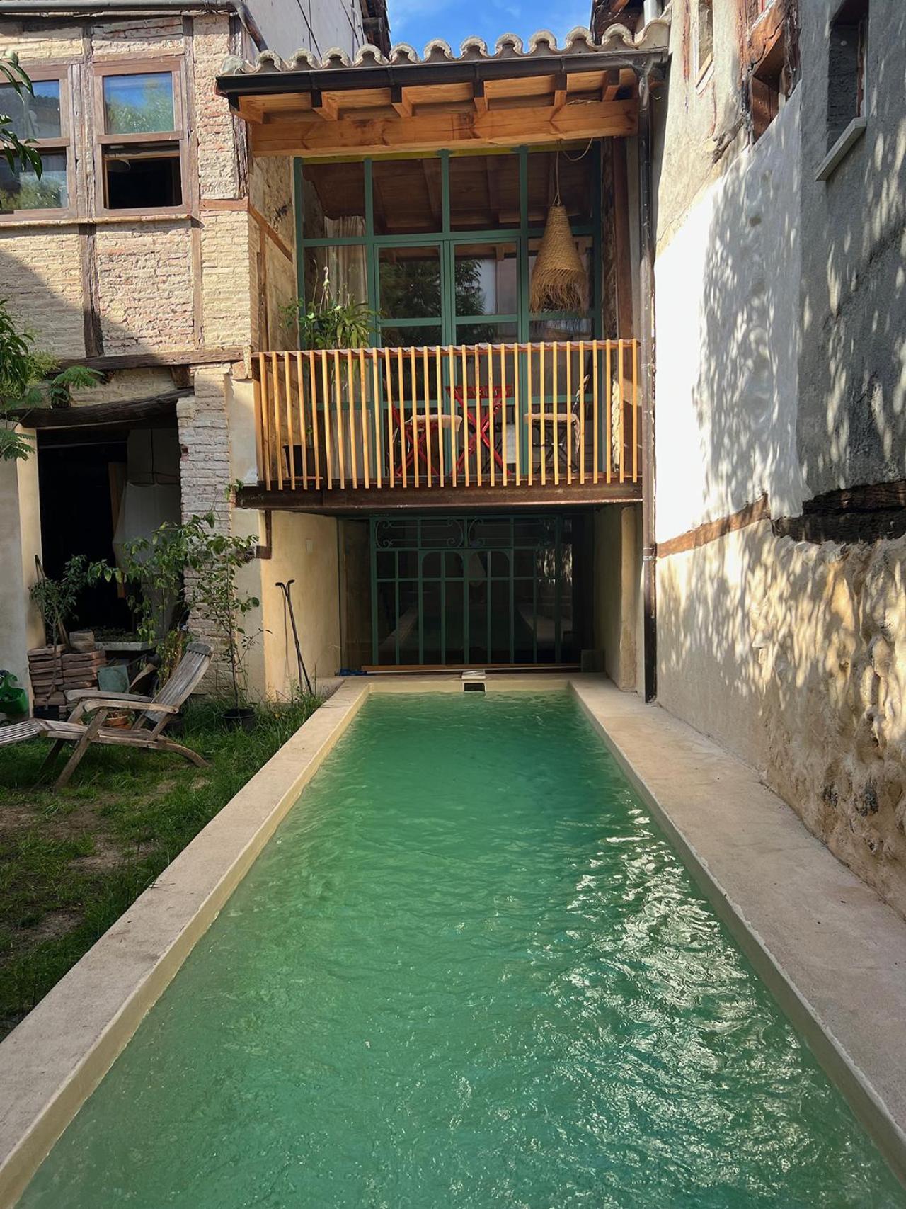 Duplex Independiente Con Patio Y Piscina La Nueva Candeleda Exterior foto