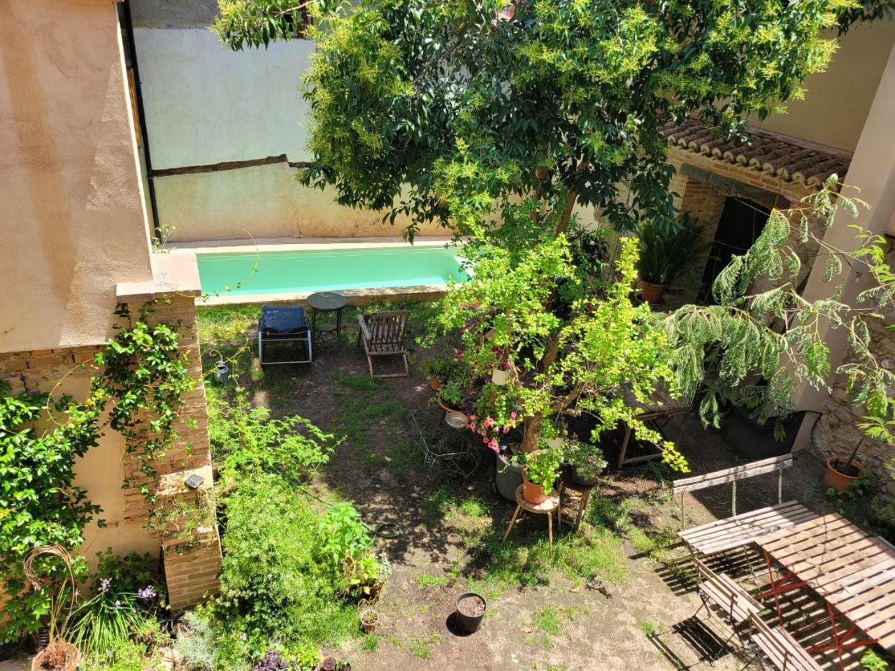Duplex Independiente Con Patio Y Piscina La Nueva Candeleda Exterior foto